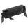 Liberator Ravish - coussin sexuel avec liens en satin (noir)