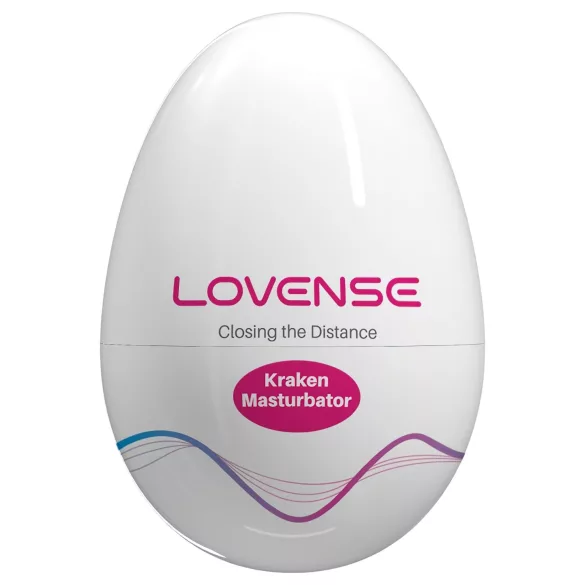 LOVENSE Kraken - œuf masturbateur - 1 pc (blanc)