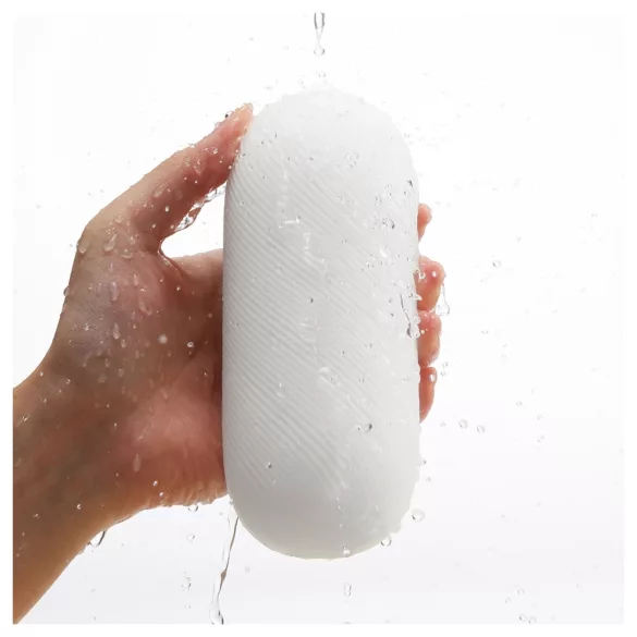 TENGA 3Dx Zen - Masturbateur texturé 3D (blanc)