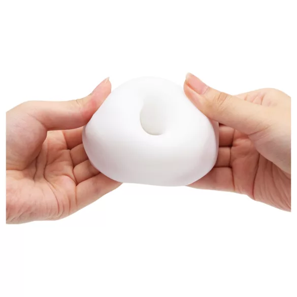 TENGA 3Dx Spiral - masturbateur à motif en spirale (blanc)