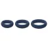 Svakom Triooo - ensemble d’anneaux péniens en silicone souple (bleu) - 3 pcs