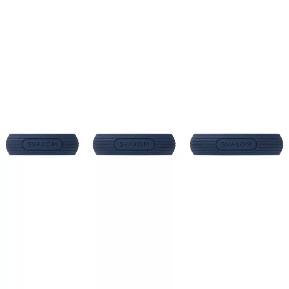 Svakom Triooo - ensemble d’anneaux péniens en silicone souple (bleu) - 3 pcs