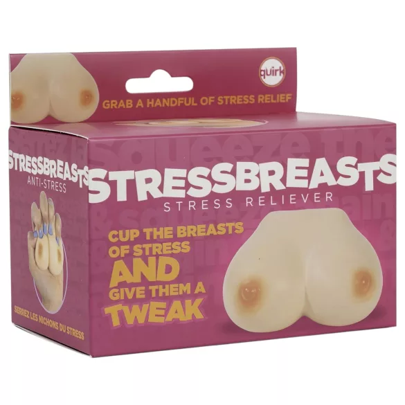 Ballons anti-stress seins (2 pièces)