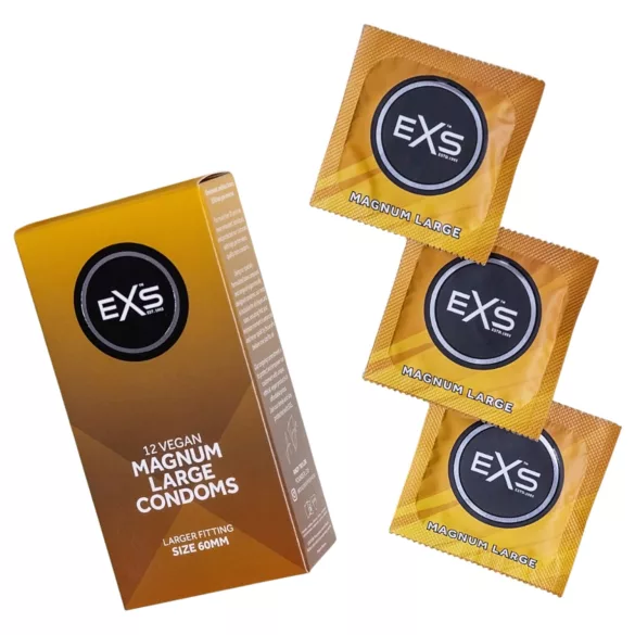 EXS Magnum - préservatifs 60 mm (boîte de 12)