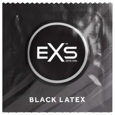 EXS Black - préservatif noir en latex (12 pièces)