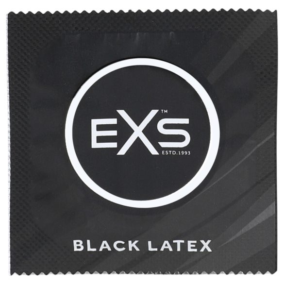 EXS Black - préservatif en latex noir - 12 pièces
