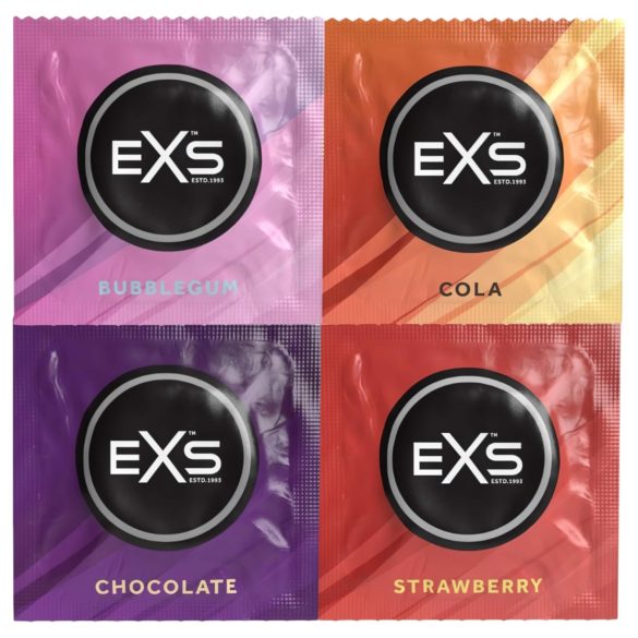 EXS Mixed - préservatifs - saveurs variées (12 pcs)