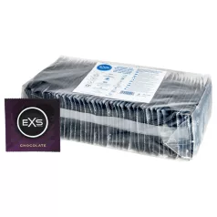 EXS - Préservatifs goût chocolat - noir - boîte de 100