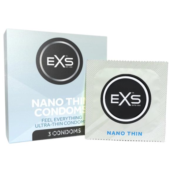 EXS Nano Thin - Préservatifs ultra fins (3 pcs)