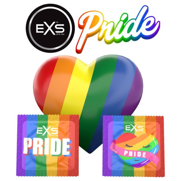 EXS Pride - préservatifs en latex - 144 pièces