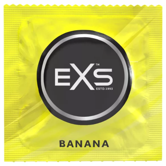 EXS Banana - préservatifs aromatisés à la banane (100 pcs)