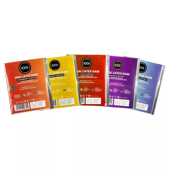 EXS - digue dentaire aromatisée - raisin