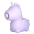 Unihorn Karma - stimulateur clitoridien vibrant rechargeable - silicone violet