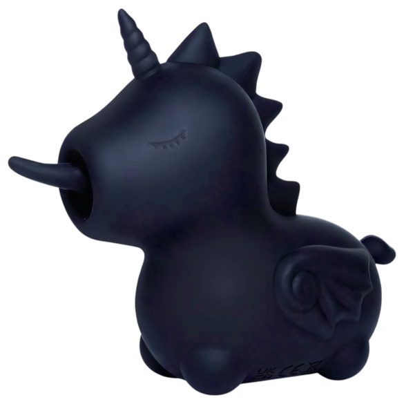 Unihorn Wild Spirit - vibromasseur licorne rechargeable (noir)