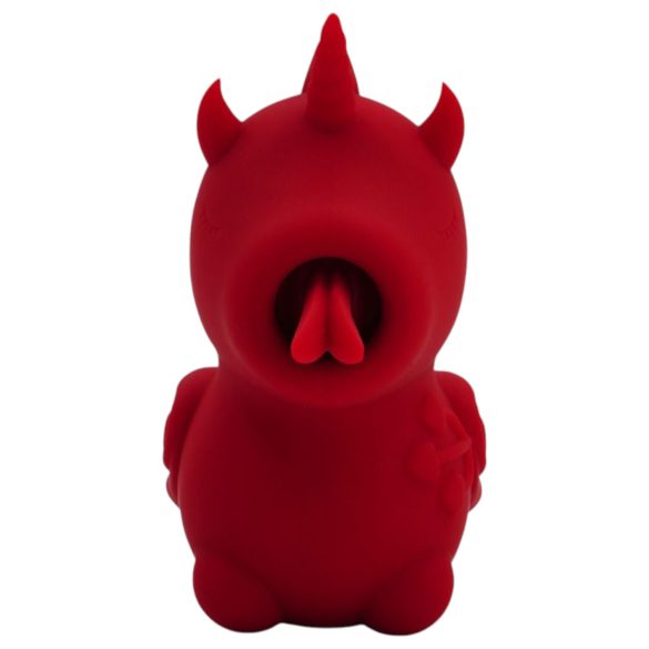 Unihorn Blaze Diablo - stimulateur clitoridien licorne rechargeable - rouge