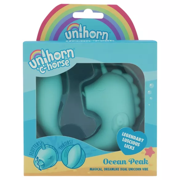 Unihorn C-Horse - stimulateur vibrateur point G et clitoridien (turquoise)
