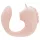 Unihorn C-Horse - vibromasseur point G et clitoridien (corail)
