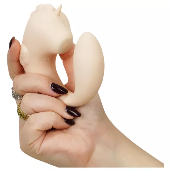 Unihorn C-Horse - vibromasseur point G et clitoridien (corail)