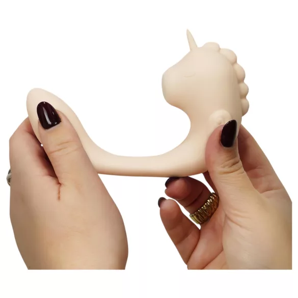 Unihorn C-Horse - vibromasseur point G et clitoridien (corail)