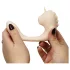Unihorn C-Horse - vibromasseur point G et clitoridien (corail)