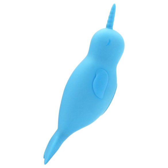 Stimulateur Clitoridien Narval Sans Fil "Licorne des Mers" (Bleu)