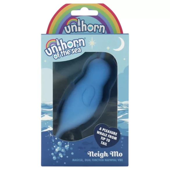 Unihorn Of The Sea - stimulateur clitoridien rechargeable - silicone bleu