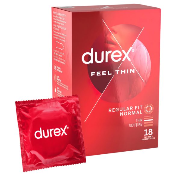 Durex Feel Thin - Sensation authentique préservatifs (18 pcs)