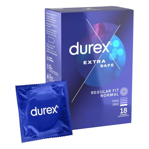 Durex Extra Safe - préservatifs sûrs (18 pcs)