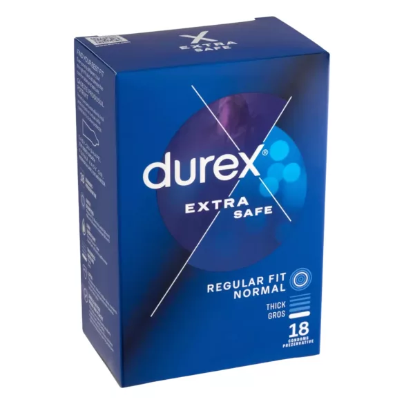 Durex - Préservatifs extra sûrs - 18 pièces
