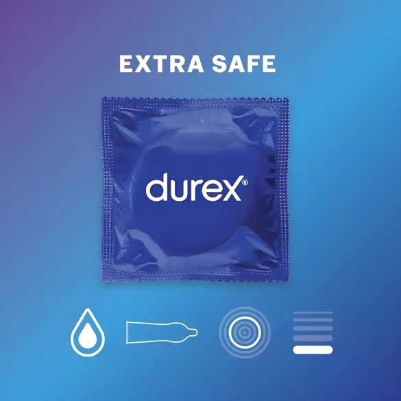 Durex - Préservatifs extra sûrs - 18 pièces