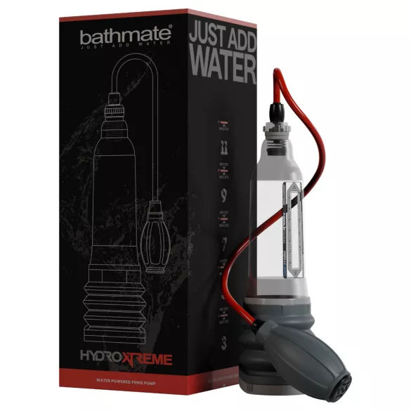Bathmate HydroXtreme 6 - pompe hydraulique, sans accessoires (transparente)