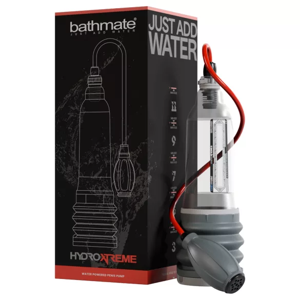 Bathmate HydroXtreme 8 - pompe hydrolique, sans accessoires (transparente)