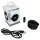 Bathmate Vibe Ring Stretch - anneau pénien vibrant rechargeable (noir)