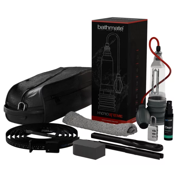 Bathmate HydroXtreme 6 - ensemble de pompe hydrolique (transparent)
