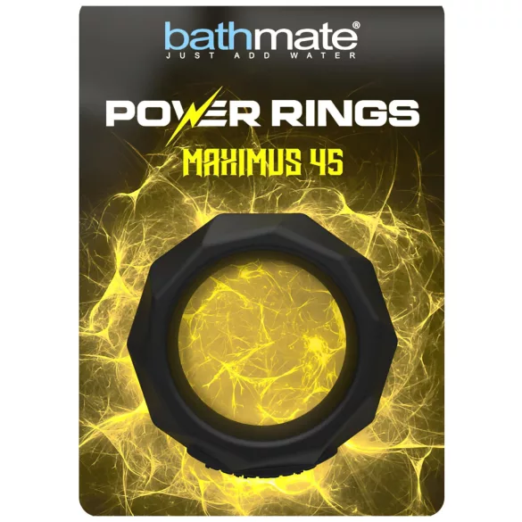 Bathmate Maximus 45 - anneau pénien en silicone (noir)