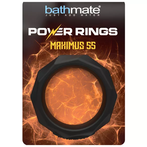 Bathmate Maximus 55 - anneau pénien en silicone (noir)