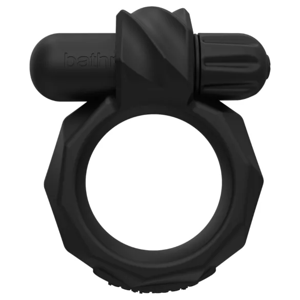 Bathmate Maximus Vibe 45 - anneau pénien vibrant rechargeable (noir)