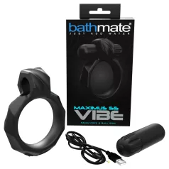   Bathmate Maximus Vibe 55 - anneau pénien vibrant rechargeable (noir)