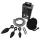 Bathmate Anal Training Plugs Vibe - set de plugs anaux vibrants (noir)