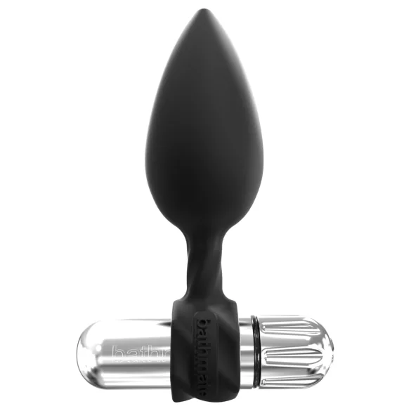 Bathmate Anal Training Plugs Vibe - set de plugs anaux vibrants (noir)