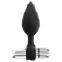 Bathmate Anal Training Plugs Vibe - set de plugs anaux vibrants (noir)