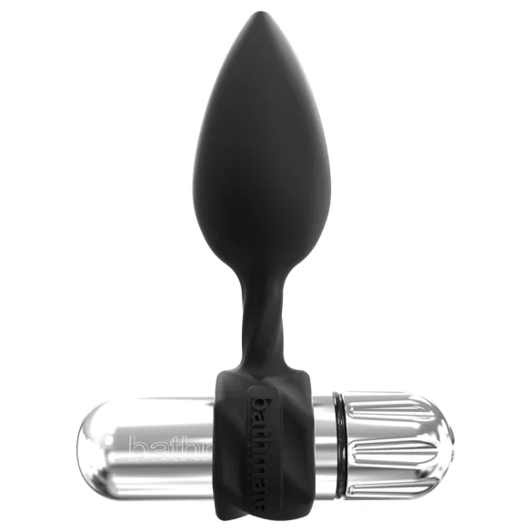 Bathmate Anal Training Plugs Vibe - set de plugs anaux vibrants (noir)