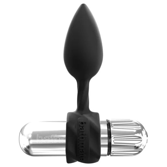 Bathmate Anal Training Plugs Vibe - set de plugs anaux vibrants (noir)
