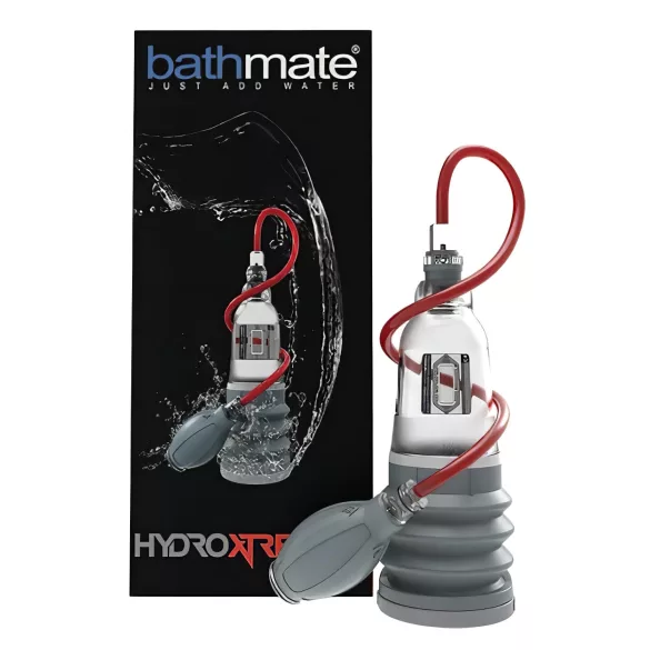 BathMate - pompe à pénis Hydromax 3 Xtreme - set complet - transparent