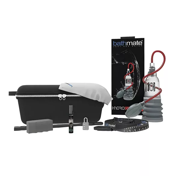 BathMate - pompe à pénis Hydromax 3 Xtreme - set complet - transparent