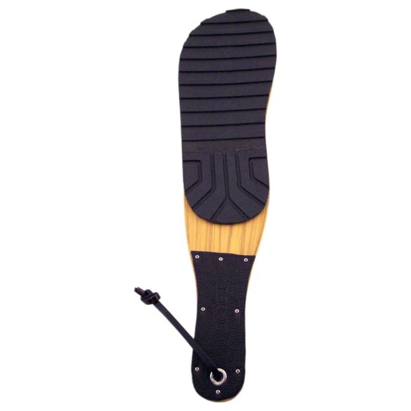 Rouge - Tapette en bois effet empreinte (noir)