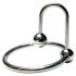 Rouge - Dilatateur sphérique en acier inoxydable (argent)