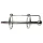 Rouge - dilatateur double anneau - acier inoxydable argenté