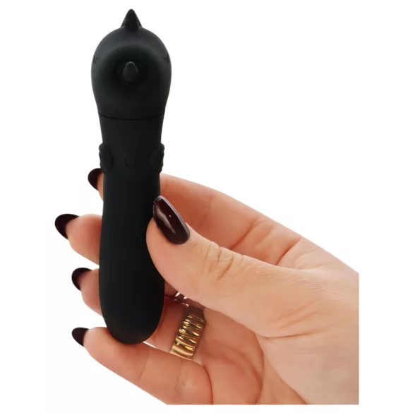 Unihorn Wild Spirit - mini-vibromasseur rechargeable (noir)