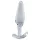 Clarity Utopian Floret - plug anal en verre (transparent)